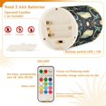 thumbnail image 5 of Yayeee Flameless Candles with Remote Flickering Battery Operated Multi Color Changing, Mystical Owls Pattern, 5 of 7