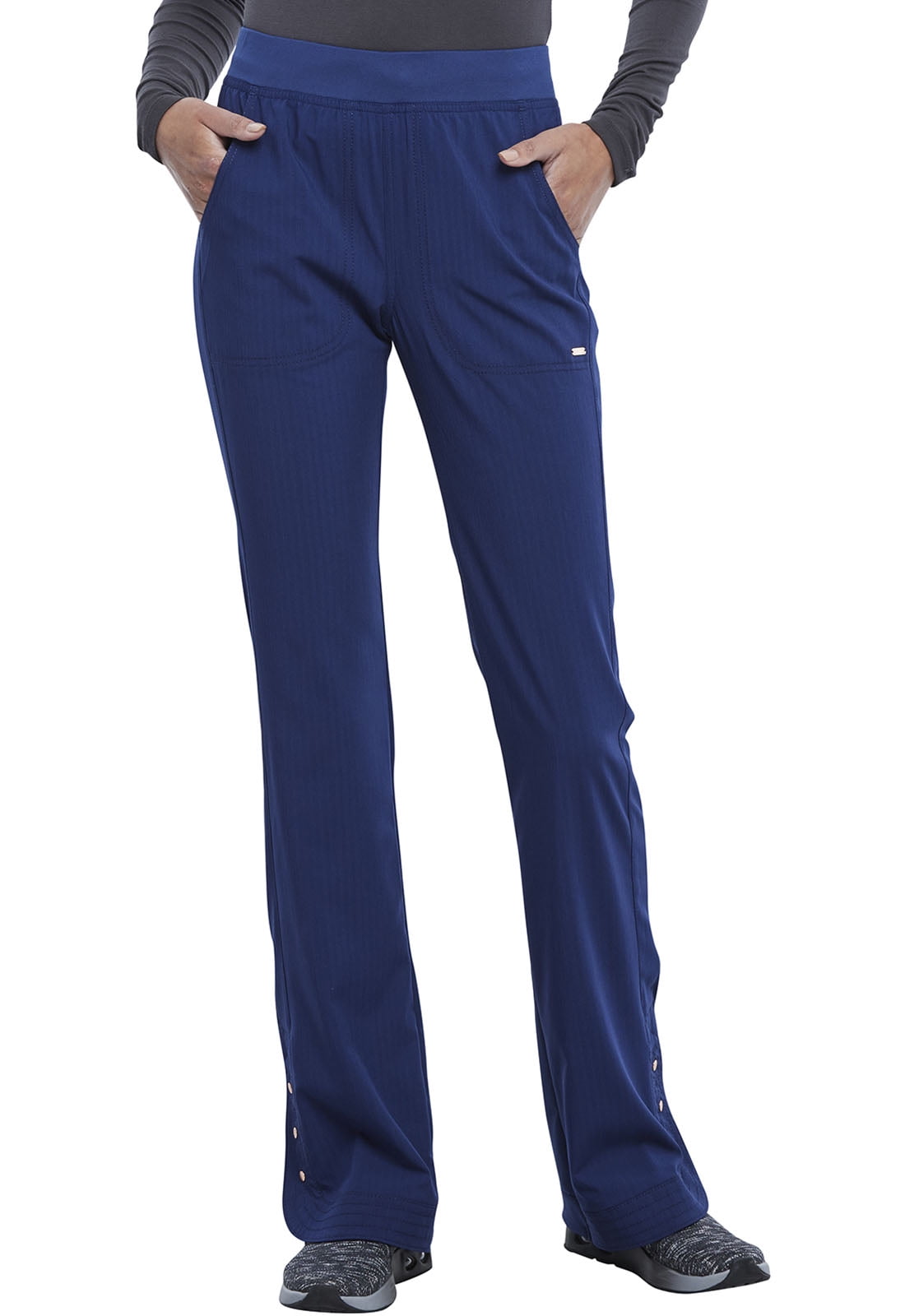 Cherokee Statement Women's Scrubs Pant Mid Rise Flare Leg PullOn CK177