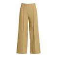 thumbnail image 7 of Mifsaly Womens Work Pants Business Casual Straight Leg Slacks Front Seam Stretch Elegant Comfortable Office Casual Trousers with Pockets Yellow,XL, 7 of 7