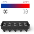 thumbnail image 5 of 3D Skull Ice Cube Tray with Lid, Silicone Ice Cube Mold, for Whiskey, Scotch, Cocktails and Liqueur Glasses, Baking Mold, Jelly, Mousse Cake, Hallowee, 5 of 5