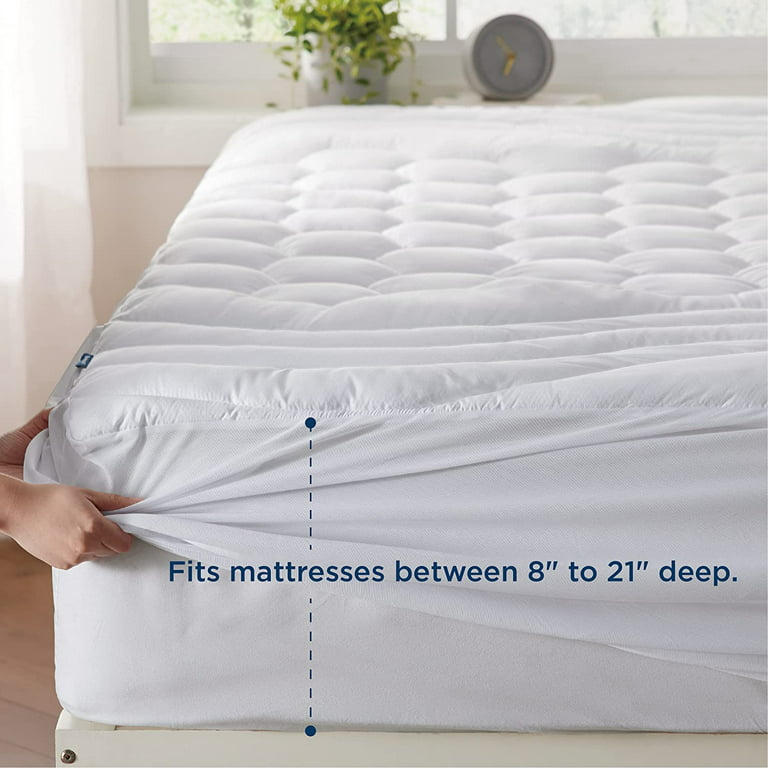 Waterproof Mattress Protector Cover Elastic Fitted Sheet Breathable Pad Bed  Double Couple Bedspread 2 People 90
