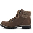 thumbnail image 3 of Cliffs by White Mountain Pathfield Women's Ankle Boots Color: Cognac Suedette Size: 11, 3 of 6