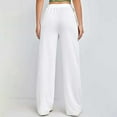 thumbnail image 4 of Outfmvch Wide Leg Pants Woman Sweatpants Women Baleaf Pants Women Barrel Pants Women Cargo Pants Womens Pants Womens Work Pants White Xs, 4 of 6