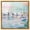 Gold Frame, variant on Coastal Dock High-Gloss Frameless Acrylic Glass Wall Art Sailing Wall Art by Art Remedy, Ready to Hang, 30 x 30