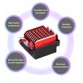 thumbnail image 4 of ESC Cepillado 60A, Múltiples Funciones De Protección Bajo Nivel De Ruido Baja Fricción Alta Potencia Imanes De Alta Resistencia Motor Cepillado 550 Para Camión RC, 4 of 7