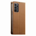 thumbnail image 4 of Funda Tipo Cartera de Cuero Sintético para Samsung Galaxy A23 Bloqueo RFID, con Ranuras para Tarjetas y Bolsillo para Efectivo, Cierre Magnético Fuerte Marrón, 4 of 6