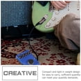thumbnail image 2 of 1 Set Metal Guitar Effect Pedal Footswitch Topper Effect Foot Nail Caps Metal Pedal Protection Cap, 2 of 8