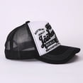 thumbnail image 3 of LiuXxxx Sun Snapback Baseball Cap for Men Women Hop Unisex Adjustable Brim Outdoor Sports Hat Black, 3 of 4