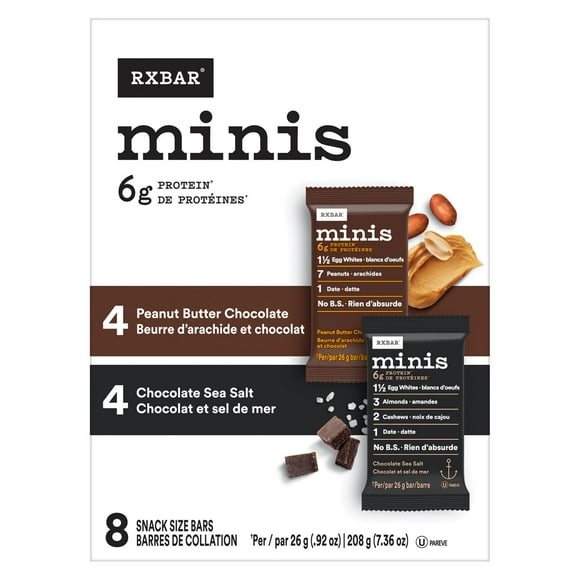 RXBAR® Minis Protein Bars Variety Pack 8 x 26 g, RX MINI'S 2FLVS