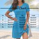 thumbnail image 3 of mfyjkho Vestidos para mujer, Vestido informal de verano para mujer, vestido de primavera de manga corta con bolsillos, vestido playero de corte A. Vestidos maxi para mujer m, 3 of 6