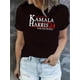 thumbnail image 1 of Camisetas De Manga Corta Para Mujer, Camisetas De Verano Para Deportes, Pesca, SenderismoElection Campaign '24 Presidential Supporter Tee - Polyester & Spandex Blend, Casual Crew Neck Short Sleeve S, 1 of 6