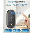 thumbnail image 2 of fingerprint door lock, 2 of 7