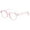 Pink-329, variant on Anti-Blue Light Mirror, Full Frame Glass, Frosted Edge Design, Office Home Use, Reflective Surface, Eye Protection, Modern Decor, Frameless Option, For Sleep Quality, Glass Frame, Akmoler