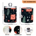 thumbnail image 4 of Ckdifva Christmas Pine Trees Hearts Flowers Storage Jar with Lid Acrylic Organization Storage Containers Set of 2, 4 of 7
