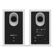Kanto TUK 260W Powered Speakers with Bluetooth® 5.4 and USB-C Input, Pair - Matte White