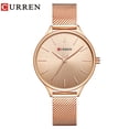 thumbnail image 2 of Curren 9024 Women's Mesh Strap Watch Fashionable Simple Women's Watch Women's Fashion Watch Women's, 2 of 11