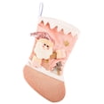 thumbnail image 1 of Christmas Stocking 3D Festive Decorative Cute Xmas Hanging Sock Holiday Stocking, 1 of 10
