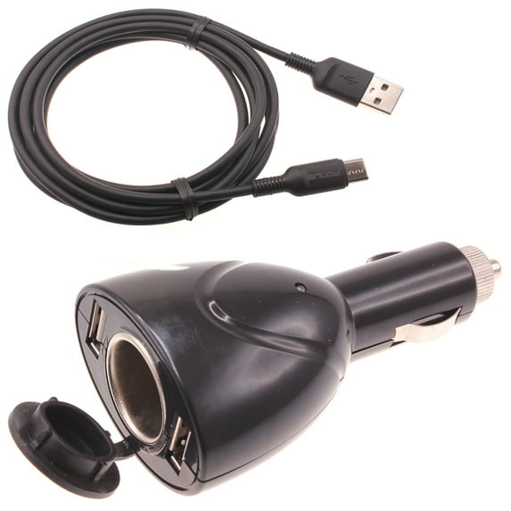 6ft Type-C Cable 2-Port USB Charger for Moto G Stylus 5G (2022) Phone - Power Cord DC Socket Splitter USB-C Wire W2D Compatible With Motorola Moto G Stylus 5G (2022)