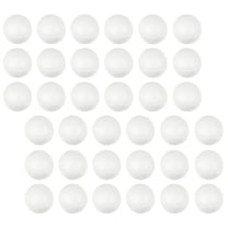 ELAYARD 500Pcs Foam Craft Balls White Polystyrene Spheres for Holiday Party Decor