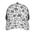 thumbnail image 3 of Lsque Snake Printed Trucker Hat - Baseball Cap for Men Women - Breathable Mesh Side, Adjustable Fit - for Casual Wear, 3 of 7