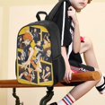 thumbnail image 5 of Haikyuu Team Children's Backpack School Bag Multipurpose Daypack Backpack Satchel Oxford Cloth Adjustable Rucksack Boys Teen, 5 of 5