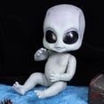 thumbnail image 3 of Alien Baby Dolls, Squeezable Children Alien Doll, Adults For Kids Alien, 3 of 8