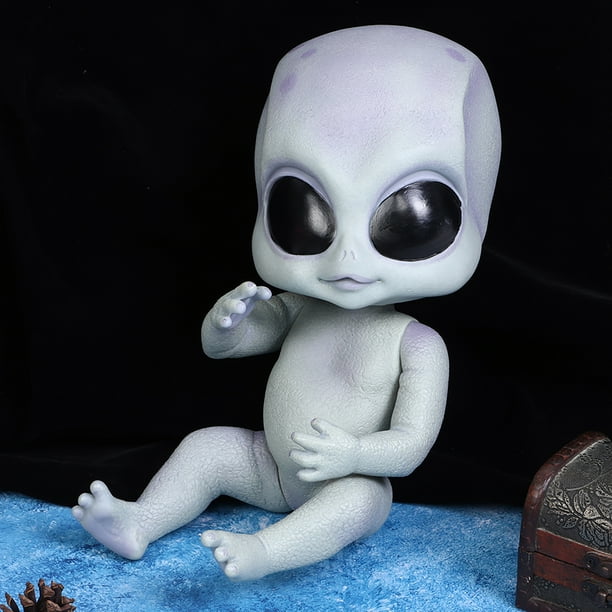 Muñeca alienígena, Vinilo de Alta Simulación, Cuerpo Fullamato, Lindas y Realistas Muñenas alienígenos, Pinta Detallada A Mano, Muñecas Renacidas, Juguetes de Muñecas