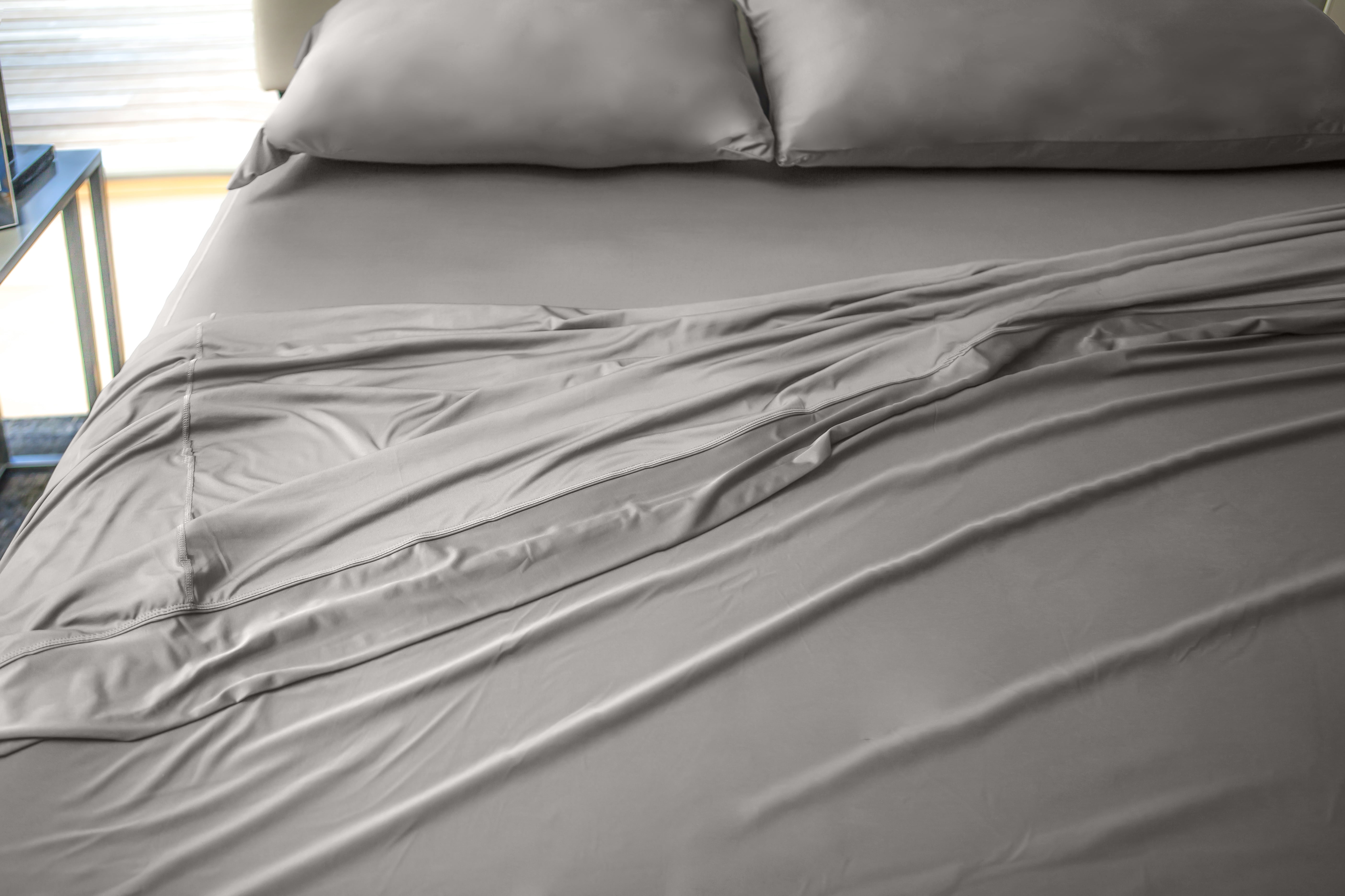 ESSENTIAL PERFORMANCE Sheet Set Powered By SHEEX, Queen, Pewter