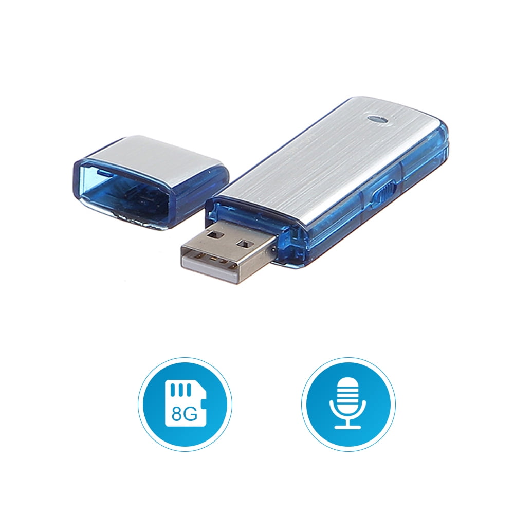 USB STICK MEMORY 8GB 8GB RECORDING VOICE RECORDER K8V5 