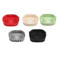 thumbnail image 2 of 2PCS Air Fryer Silicone Baking Tray Reusable Square Air Fryer Pan Silicone Mold Microwave Pads Baking Mat Pot Tray,D, 2 of 5