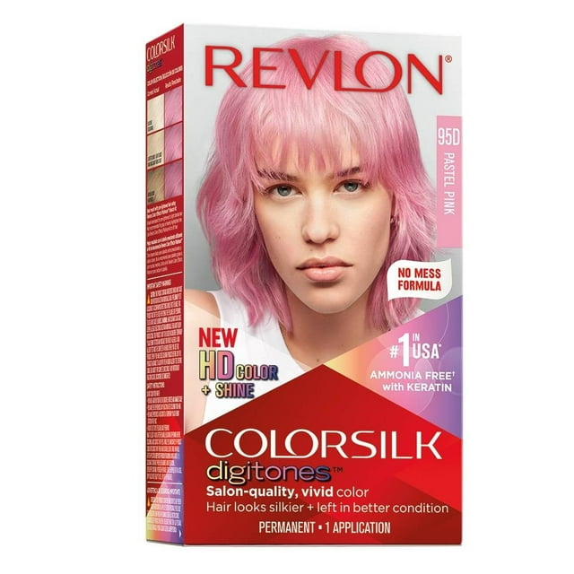 Tinte para cabello Revlon Colorsilk Digitones 95D pastel pink