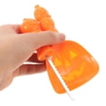 thumbnail image 3 of USHOBE 4Pcs Pumpkin Carving Tools Orange Stainless Steel Kit for Creative Pumpkin Designs, 3 of 7
