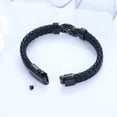 thumbnail image 5 of Men's Cremation Bracelet Celtic Knot Infinity Urn Bracelet for Ashes Men Cuff Urn Bracelet Genuine Leather Ashes Bracelet, 5 of 7