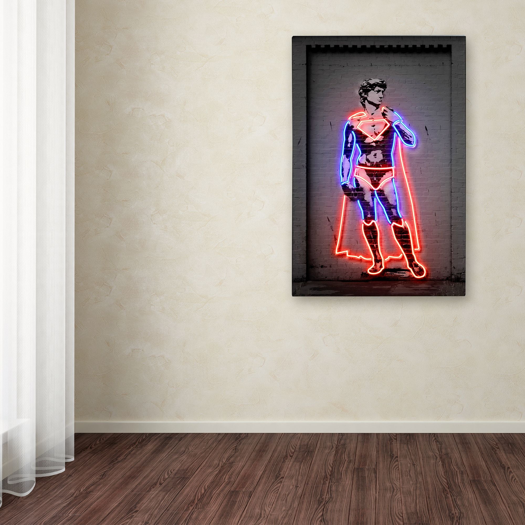 Trademark Fine Art 'David' Canvas Art by Octavian Mielu