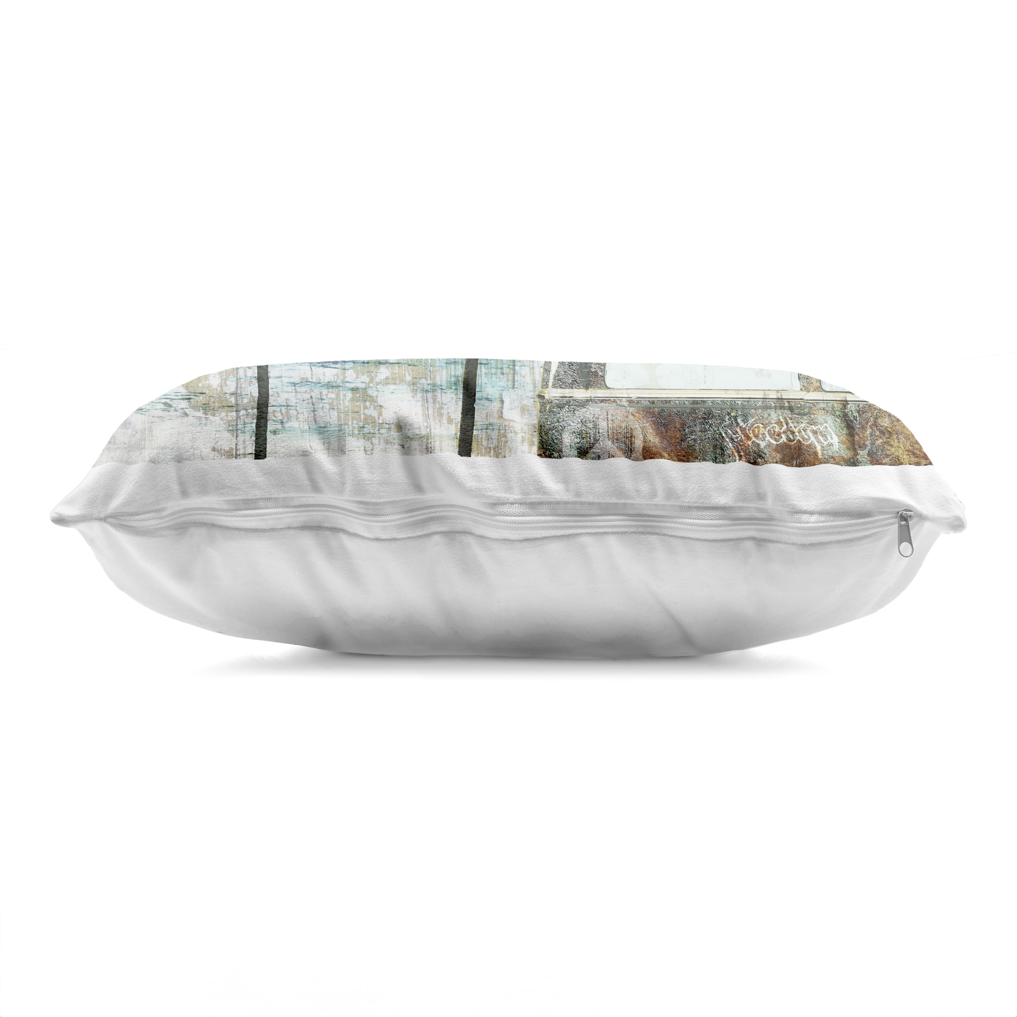 Stupell Industries Beach Day Retro Vacation Decorative Printed Throw Pillow, design by Sasha