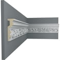 thumbnail image 5 of Ekena Millwork 3 3/4"H x 1 1/8"P x 94 1/2"L Fairmont Chair Rail (8-Pack), 5 of 6
