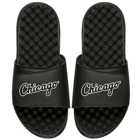 

Men s ISlide Black Chicago White Sox Wordmark Slide Sandals