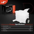 thumbnail image 2 of A-Premium Engine Coolant Overflow Recovery Reservoir Tank [with Cap] Compatible with Ford Flex 2009-2019 & Lincoln MKT 2010-2019, 2.0L 3.5L 3.7L, 2 of 6