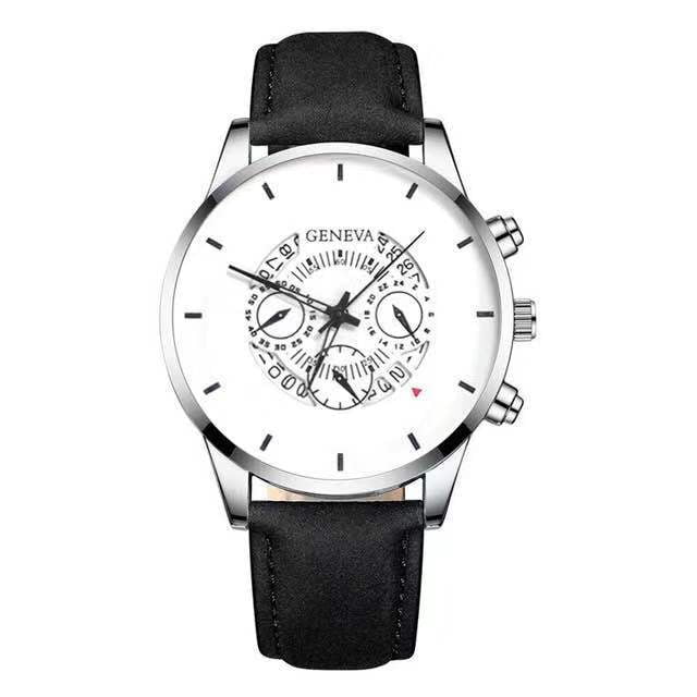 Reloj de ocio de negocios transparente hueco no mecánico para hombres y mujeres con cinturón de aleación de regalo reloj de calendario de cuarzo