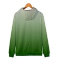 thumbnail image 2 of Fashion Spring Autumn Hoodies For Men Women Zipper Sweatshirt Unisex Jackets Colourful Gradient Hoodie Zipper Hooded Coat, 2 of 3