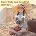thumbnail image 6 of 20Pcs 4" Hair Bows,Grosgrain Ribbon Solid Color Hair Bow with Alligator Clips,Hand-made Toddler White Bows Hair Accessories for Girls Kids Children Little Teen (White), 6 of 6