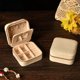 thumbnail image 1 of weibbin Velvet Lined Jewelry Organizer Box, Multi-Compartment Storage Case with Mirror for Rings Earrings Necklaces, Travel-Friendly Gift Box for Accessories Collection, 1 of 7