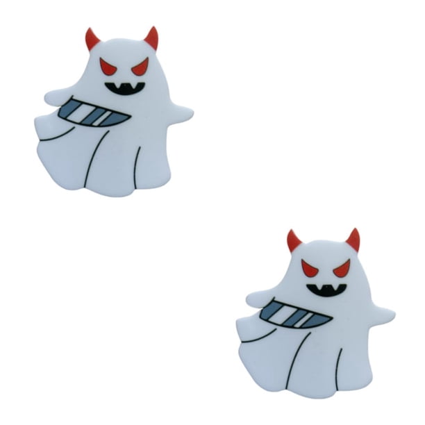 Billuyoard Broche esmaltado de fantasmas intrincados y delicados blancos, broche elegante elegante, broches esmaltados de fantasmas de Halloween Type4 NO4