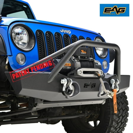 Jeep Wrangler Fog Lights >> Eag 07 18 Jeep Wrangler Jk Front Bumper With Oe Fog Light Housing Jeep Wrangler Fog Lights >> Eag 07 18 Jeep Wrangler Jk Front Bumper With Oe Fog Light Housing