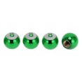thumbnail image 1 of Tapones Decorativos para Válvula de Neumático Verde Patrón Número 8 Cubiertas de Polvo de Válvula de Neumático 7x19mm Plástico Cobre 4 Pcs, 1 of 1