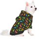 thumbnail image 2 of Fotbe Cartoon Dino Sudadera con Estampado para Perros Pequeños – Suéter con Capucha para Mascotas, Tela Suave de Forro Polar con Bolsillo-X-Small, 2 of 7
