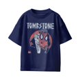 thumbnail image 2 of Marvel Spider-Man Youth Tombstone Distressed T-Shirt (Iris Navy, XS-XL), 2 of 4