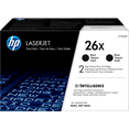 thumbnail image 3 of HP 26X 2-pack High Yield Black Original LaserJet Toner Cartridges, Per, 3 of 7