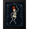 thumbnail image 2 of Barnes, Victoria 15x18 Black Modern Framed Museum Art Print Titled - Skeleton Crew II, 2 of 5