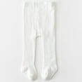 thumbnail image 4 of Ulitacool Girls Dress Pants 0-9 Months Baby Tights Soft Organic Leggings Kids Tights Newborn Warm Tights For Cute Daily Wear White, 4 of 6
